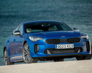 Kia Stinger Blue Static  (3)